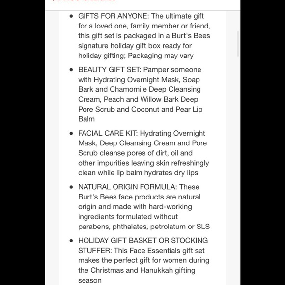 Burt's Bees Face Essentials Gift Set - 4pk - Picture 7 of 14